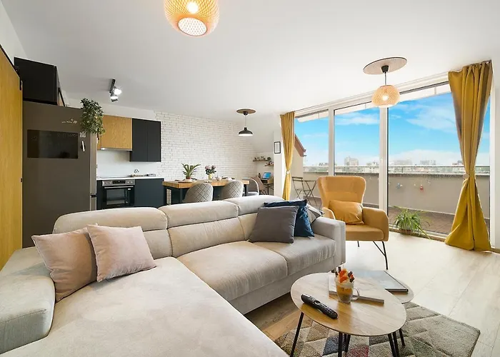 Top Central Maisonette With Underground Parking